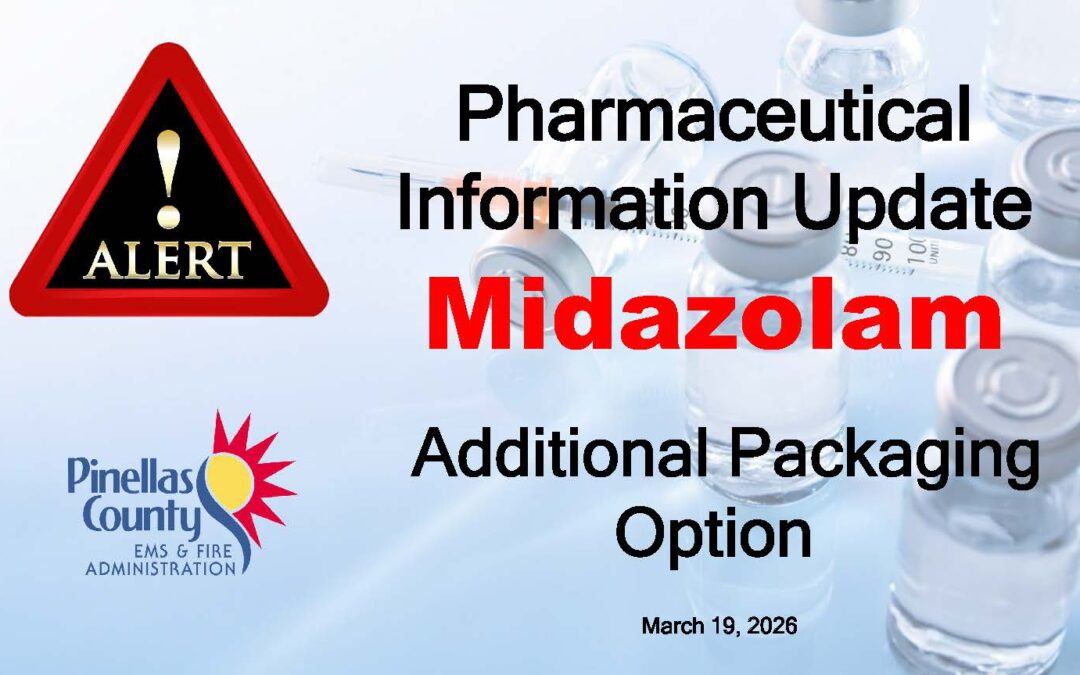 Midazolam – BACKORDER – Additional Packaging Option